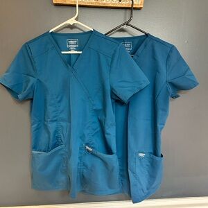 2 Small Scrub tops Cherokee